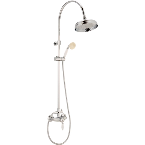 Columna de ducha monomando, gris oxford Huber