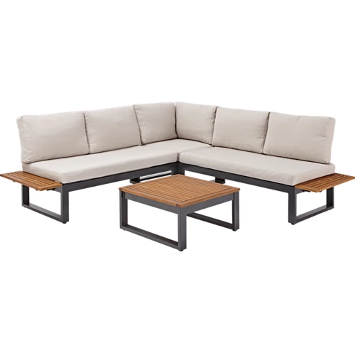 Veranda de aluminio Oris para 5 personas