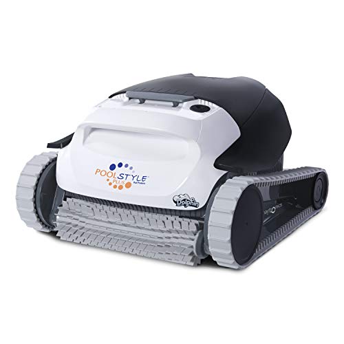 MAYTRONICS robot limpiafondos automático - Coberturas hasta 10 m - Limpia fondo y paredes - Cable 15 m - Accesorios piscina - Garantía 2 años - Dolphin PoolStyle Plus