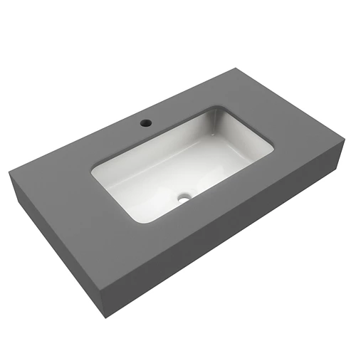 Lavabo de baño serie natural bajo encimera