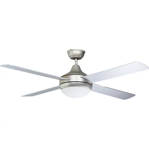 Ventilador de techo con luz led art comfort bora 132 cm plata dc