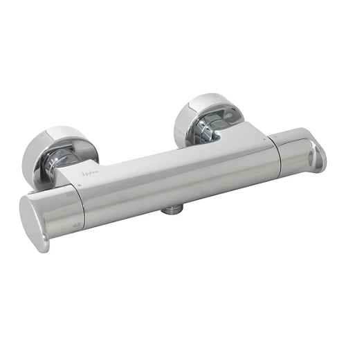 Ducha termostática huber h3 batería cromada
