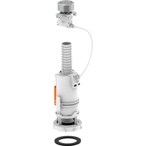 Descargador de botón de doble ecuación con cable