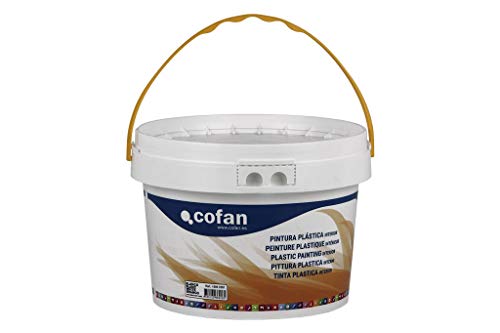 Cofan 15002382 - Pintura interior plastica blanca (20 kg)