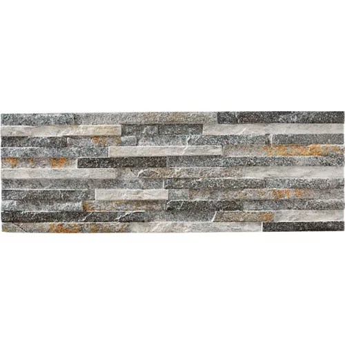 Pico artens de gres porcelánico gris 17x52 cm