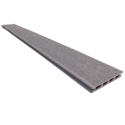 Lama de material compuesto antracita de 14,5x240 cm y 21 mm