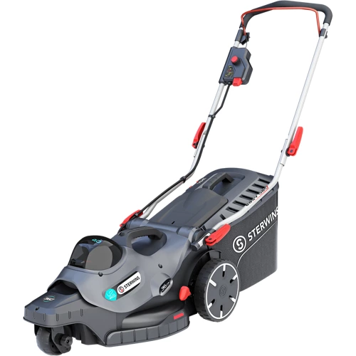 Cortacésped con batería sterwins 40vlm2-36p.1 40v 5ah 36cm ancho de corte