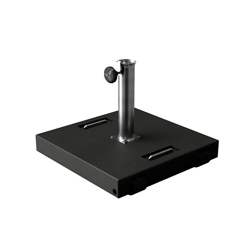 Base de sombrilla cuadrada de hormigón de 47 kg