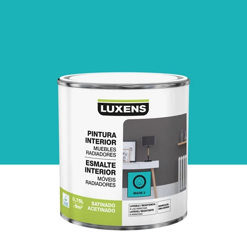 Correo electrónico interior luxens miami 3 satinado 0.75l
