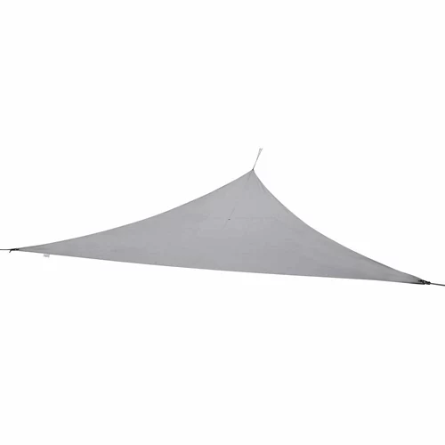 Vela exterior rectangular material ala gris