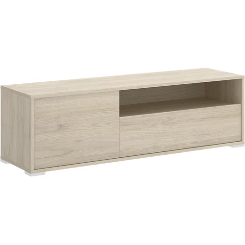 Mueble TV estrella beige 130x40x41 cm
