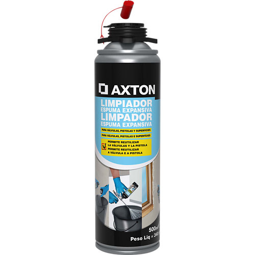 Axton detergente húmedo con espuma de poliuretano 500ml