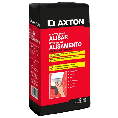 Pasta en polvo para alisar axton 15 kg
