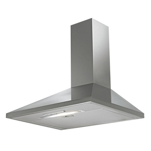 Campana extractora Genius 90 eurodome de 400m3/h acero inoxidable clase e