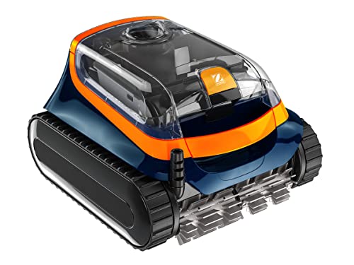 Limpiafondos Zodiac XA 3095 iQ para piscina, pared y línea de agua, negro y naranja