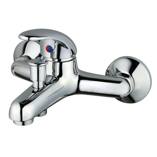 Bañera monomando Mammoliti asirio con estructura cromada a batería