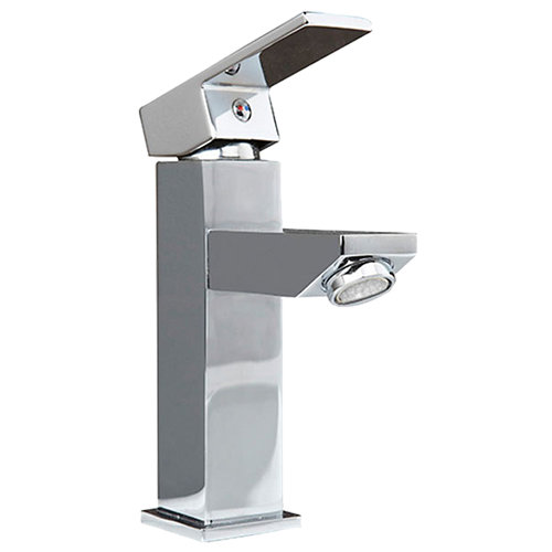 Grifo para lavabo Marco mammoliti cuadrado cromado