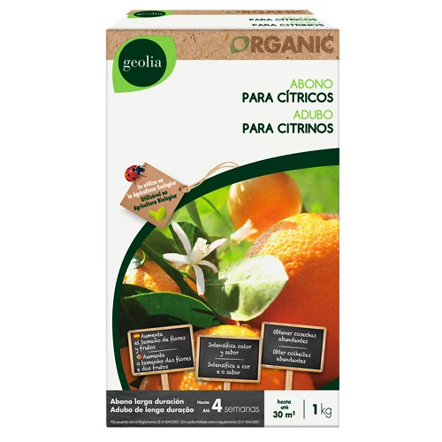 Abono citrico geolia para uso organico 1kg