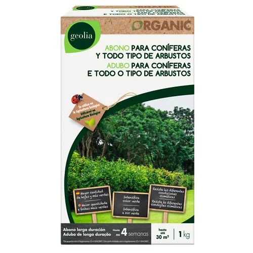 Abono Geolia para coniferas organico 1kg