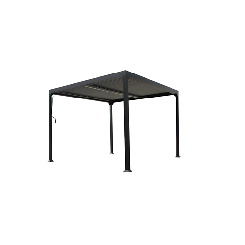 Pérgola integral de aluminio materia prima 300x300 cm