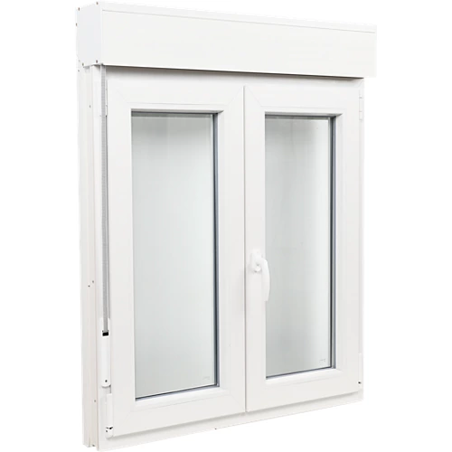 Contraventana de pvc blanco basculante 100x125 cm