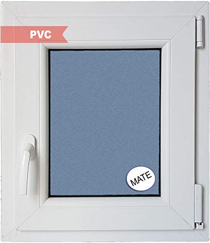 Ventanas PVC 500x600 Posibilidad de oscilobatientes a la derecha 1 hoja con cristales Carglass (Mate Climalit)