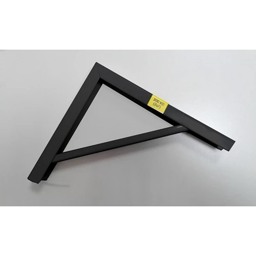 robustus-s cuadrado 18x20cm negro 150kg