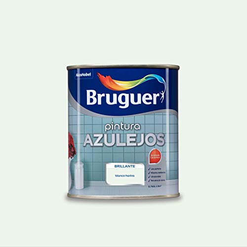 Esmalte Bruguer para azulejos Blanco brillante harina 750 ml