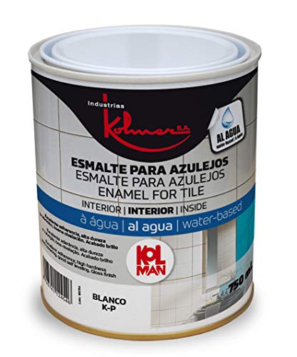 Esmalte de loza a base de agua Kolman.  Pintura de loza (750 ml, colores claros)