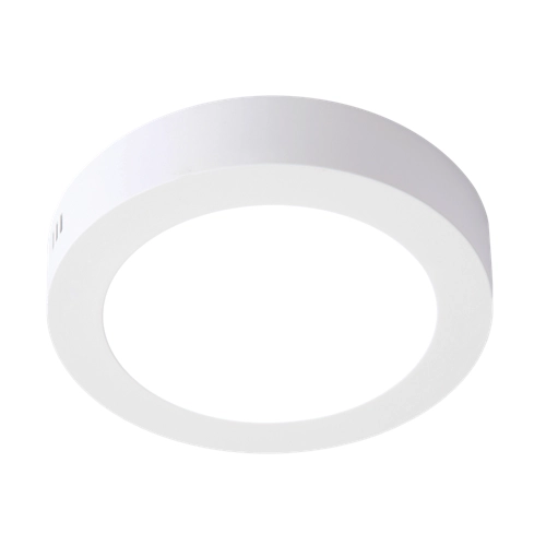 Foco empotrable led superficie redonda blanca 12w ip44 910lm