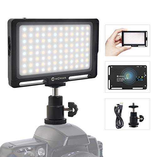 Cámara de luz LED Moman Fillipo, proyector con linterna LED 4.7