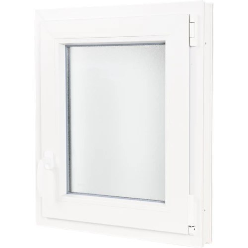 Cristal basculante pvc blanco derecho 60x70 cm