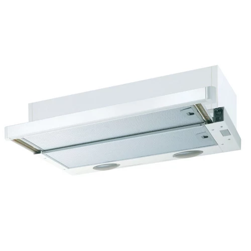Campana extractora Eurodome glisiera 60 de 300m3/h blanca clase e