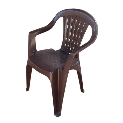 Silla exterior embajador resina marrón