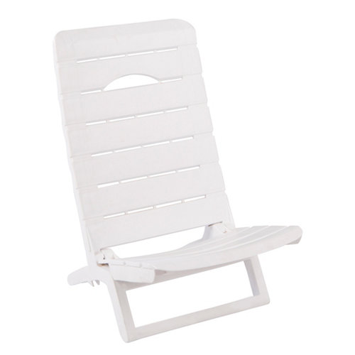 Silla exterior resina parasy blanca