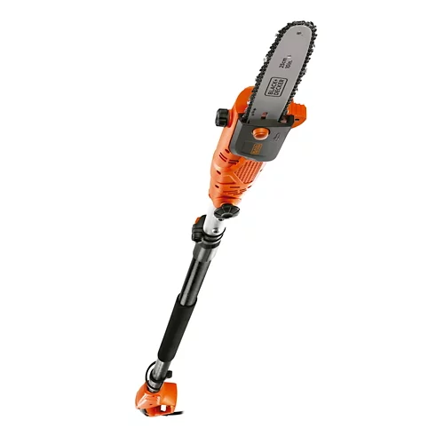 Poste electrico con cadena negra + decker ps7525-qs 800w longitud hoja 25 cm