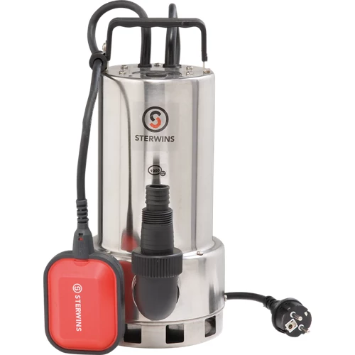 bomba de achique sterwins 1000w y caudal maximo 16500 l/h