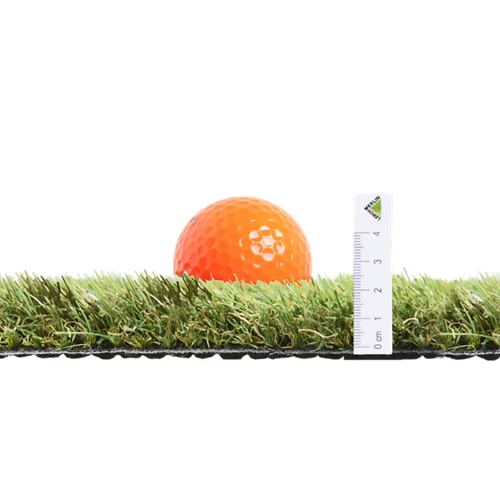 Rollo de césped artificial Leo de 2x5 m y altura de fibra de 25 mm