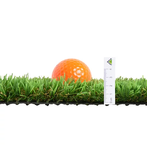 Rollo de césped artificial de jerez de 2x5 m y fibras de 30 mm de altura