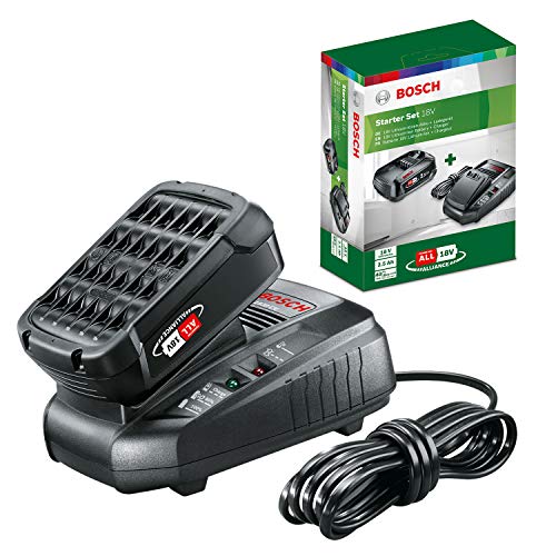 Set de iniciación BOSCH con batería de 2,5 Ah y cargador rápido de 18 V