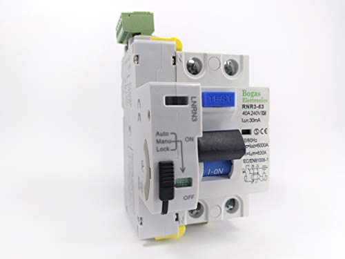 Interruptor diferencial autorrearmable Super inmunizado SI 40A Tipo A, 6Ka 2P 30ma