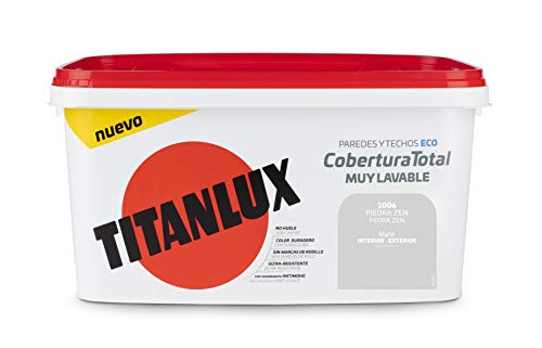 Titanlux Titan Pintura Plastica Cobertura Total 4L