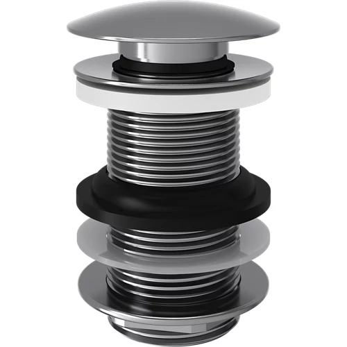 Válvula desagüe Equation deco para lavabo sin rebosadero 100mm