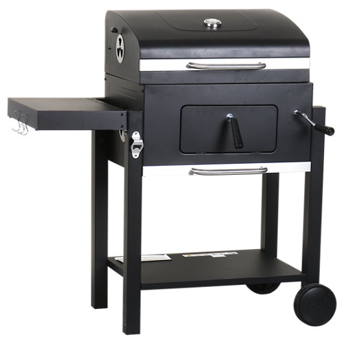 Parrilla beta de carbón Centaurus recomendada para 8 personas