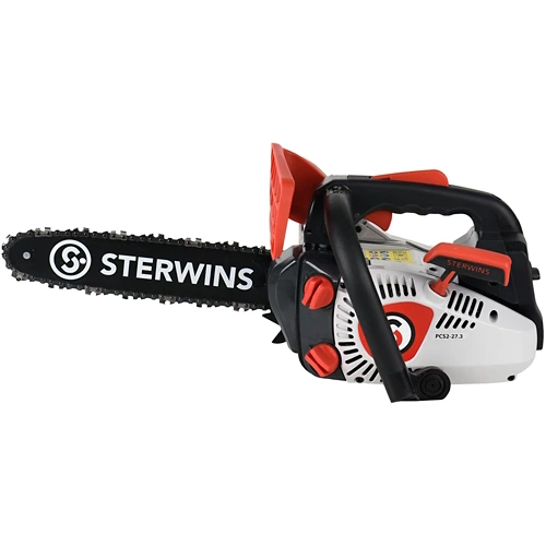 Sierra con cadena de gasolina sterwin de 25,4 cc, barra de 30 cm de longitud