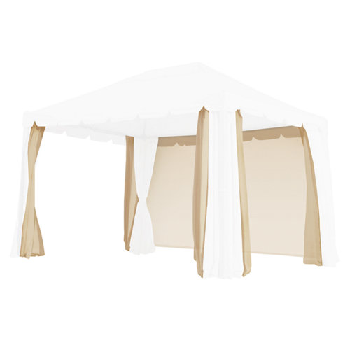 Paquete 4 mosquitera pérgola ysis 300x300 cm