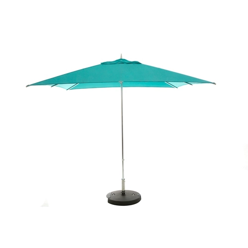 Sombrilla cuadrada mumbai aluminio azul 250x250 cm