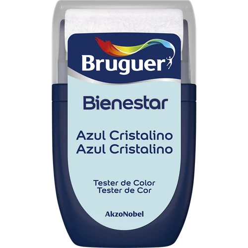 Tester de pintura wellness 30 ml cristal azul