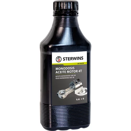 aceite de motor sterwins para motor de 4 tiempos 0,6 litros