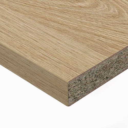 Encimera de laminado hidrófugo efecto madera c003 roble 65 x 315 x 38 mm